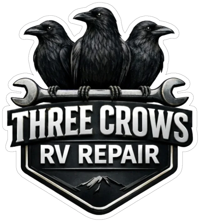 Three Crow RV Repair Logo